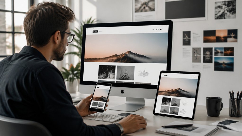adaptive user friendly website design