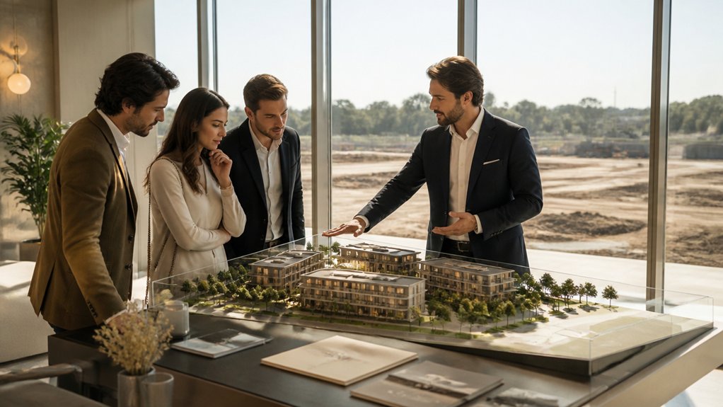 how to market off-plan property build trust with transparency