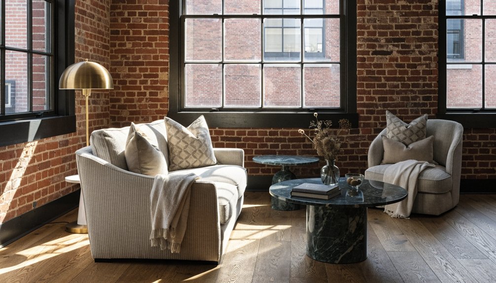 exposed brick enhances property value