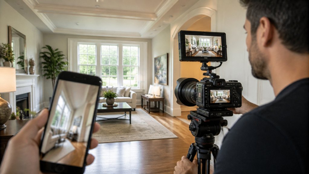 A real estate video company avoids poor quality smartphone tours